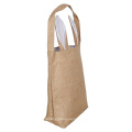 Cute Rabbit Ear Design Custom Logo Jute Organic Cotton Shopping Bag Tote Bags Kids Gift Bags